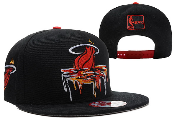NBA Miami Heat NE Snapback Hat #205